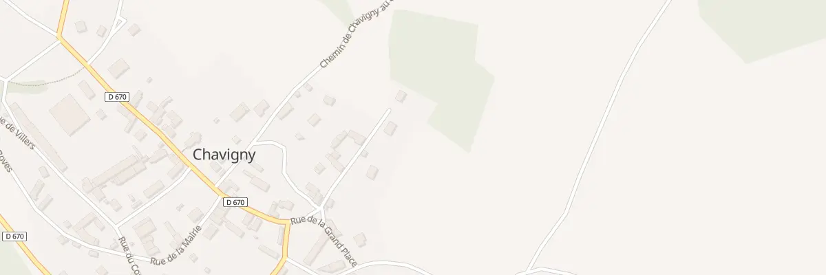 Plan du 4 Rue des Maconnais à Chavigny