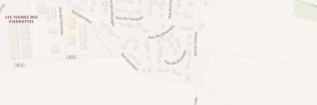 Plan du 25 Rue des Alouettes à Maillot