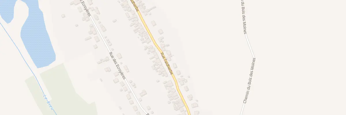 Plan du 96 Rue Faidherbe à Tergnier