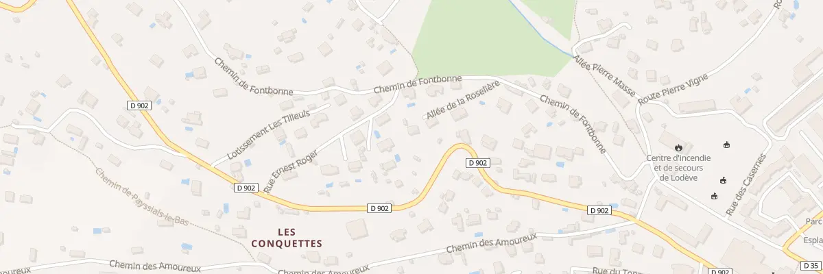 Plan du 7 All La Roseliere à Lodève