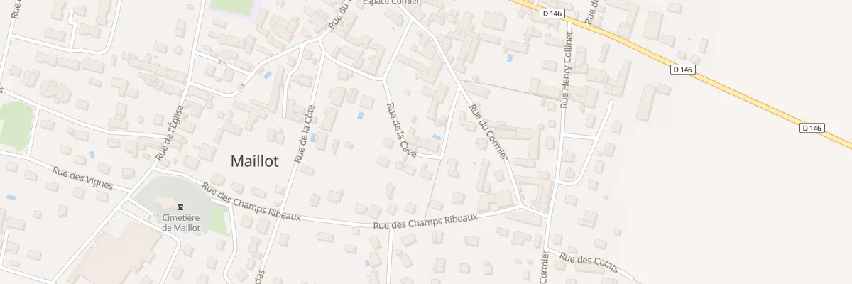 Plan du 4 Rue de la Cave à Maillot