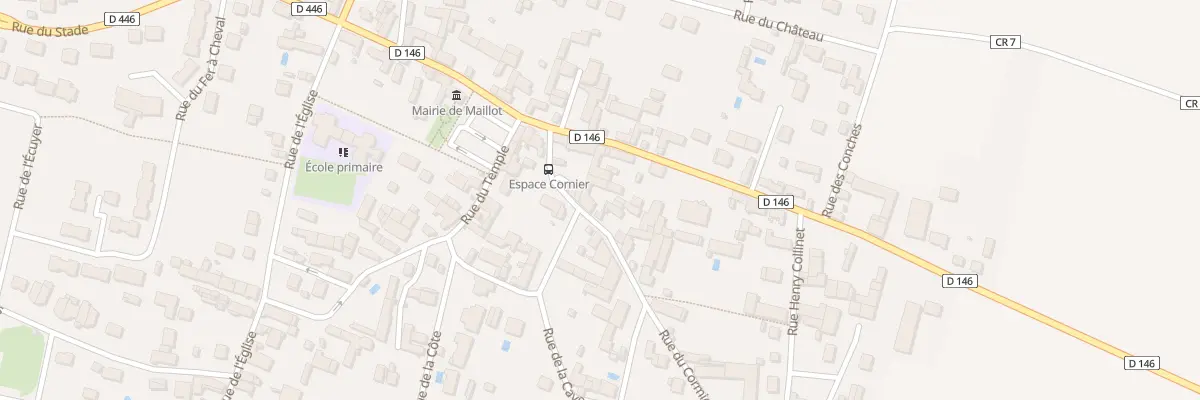 Plan du 5 Rue du Cormier à Maillot