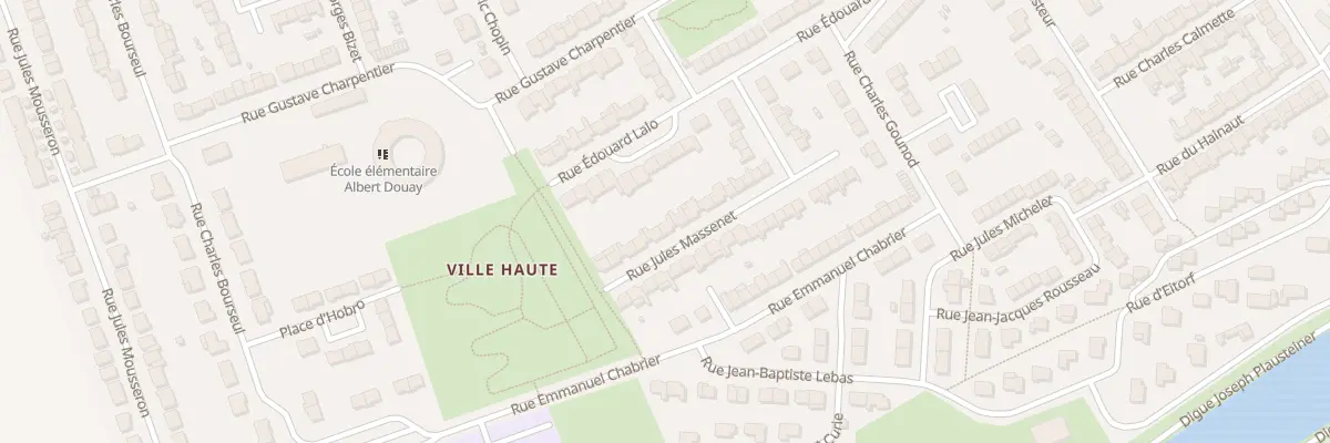 Plan du 128 Rue Jules Massenet à Bouchain