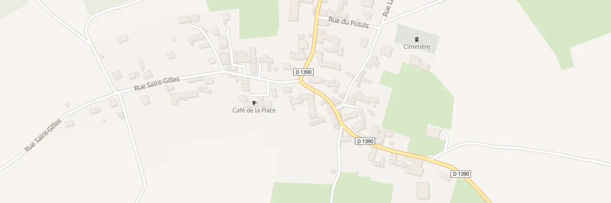Plan du 3 Rue de la 73e Div d’Infanterie à Bouresches