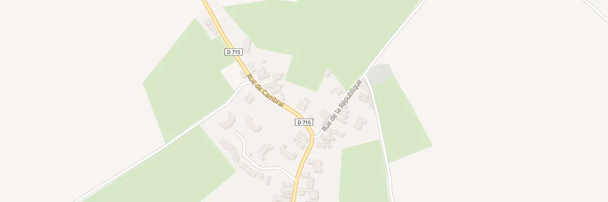 Plan du 4 Rue de Cambrai à Beaurevoir