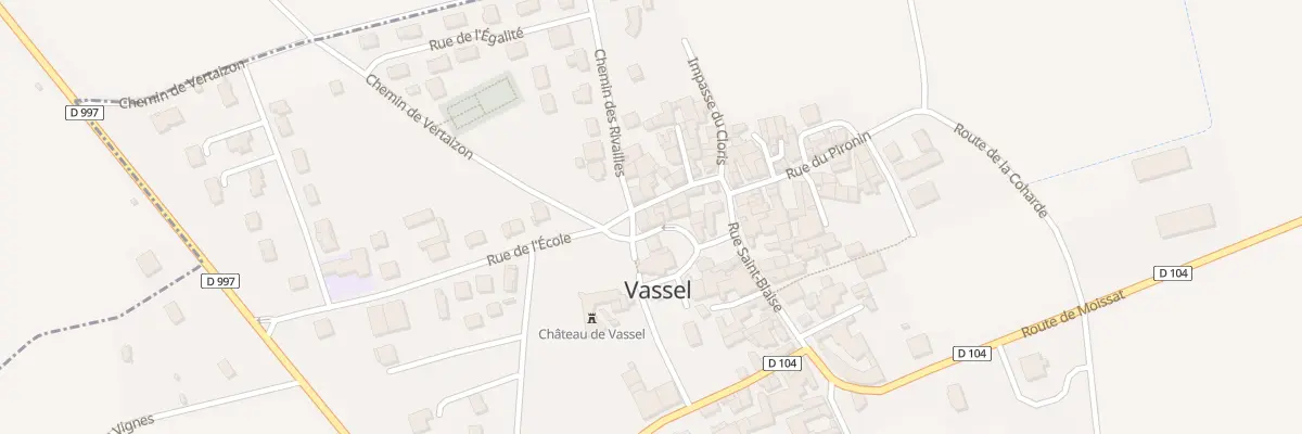Plan du 16 Pl de la Mairie à Vassel