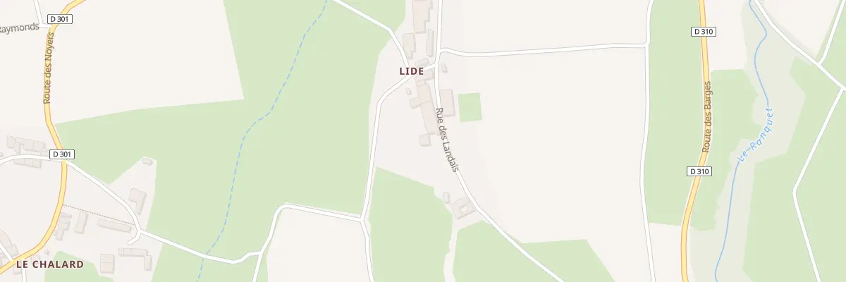 Plan du 5360 Lide à Saint-Julien-de-Coppel