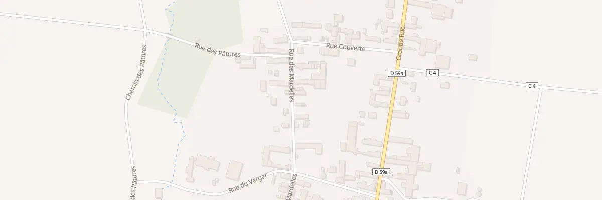 Plan du 38 Rue des Mardelles à Villenauxe-la-Petite