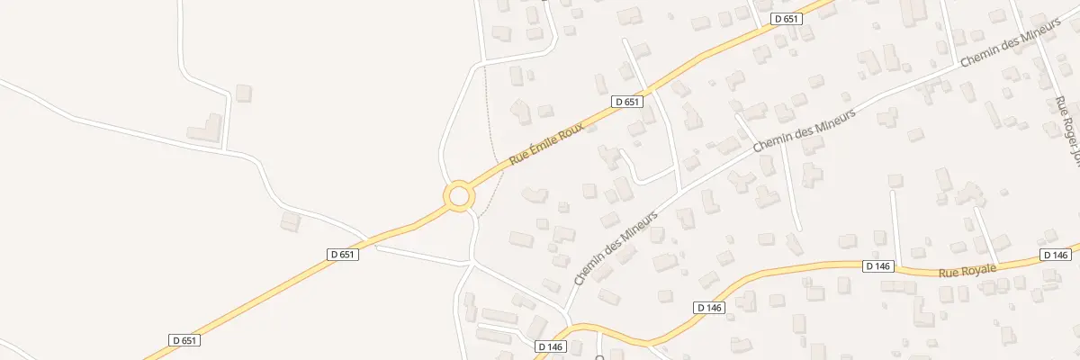 Plan du 77 Rue Emile Roux à Sainte-Florine