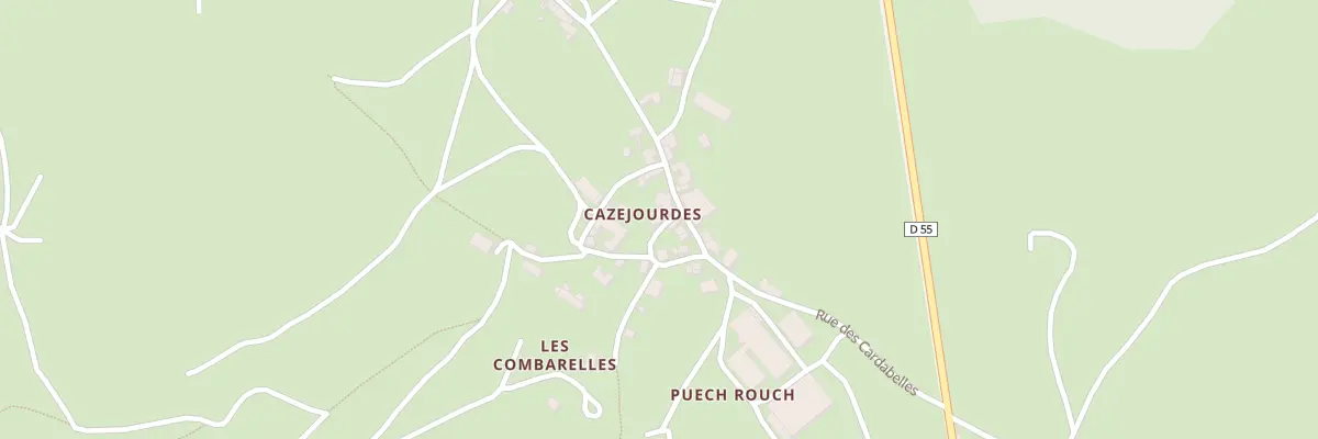 Plan du 19 Rle de l’Eglise à La Couvertoirade