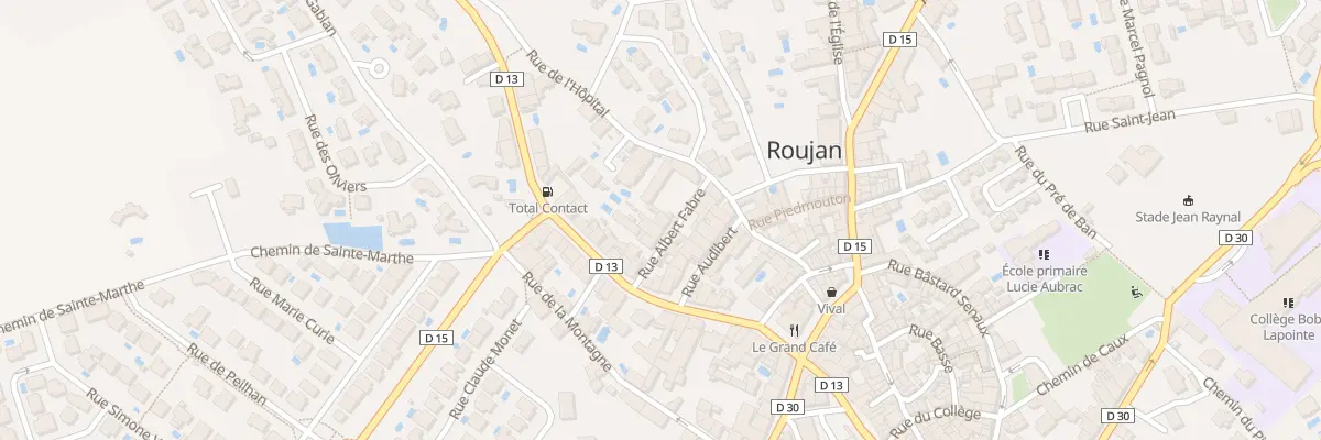 Plan du 6 Rue Albert Fabre à Roujan