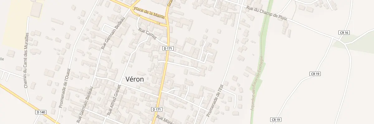 Plan du 4 Rue Victor Guichard à Véron