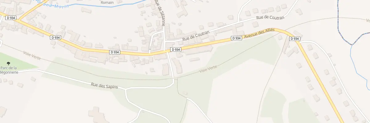 Plan du 36 Av des Allies à La Ferté-Gaucher