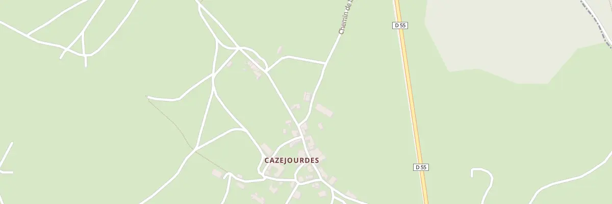 Plan du 5071 Cazejourdes à La Couvertoirade