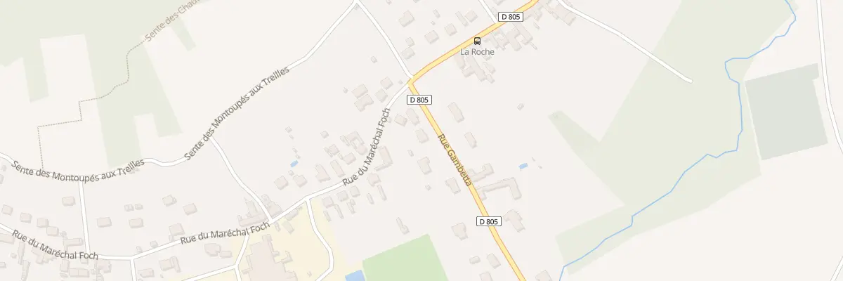 Plan du 1420 Rue Gambetta à Courmelles