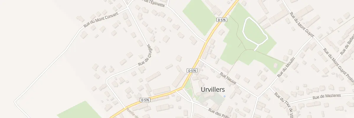 Plan du 17 Rue du Cornet d’Or à Urvillers