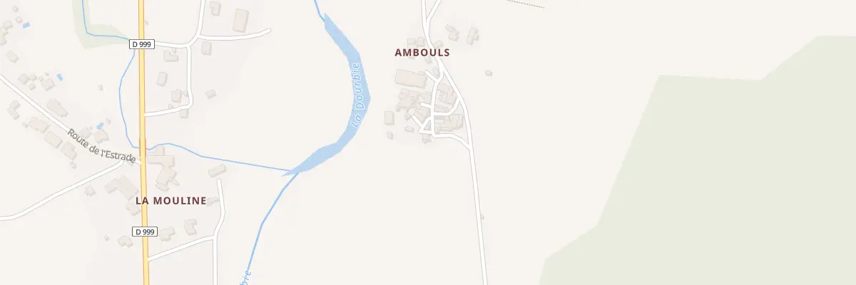 Plan du 5452 Ambouls à Nant