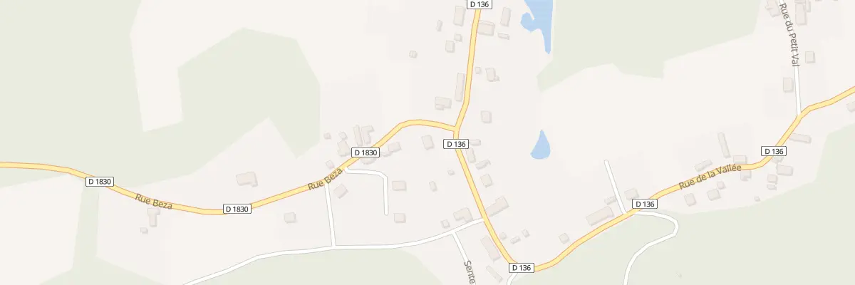 Plan du 1 Rue Beza à Crécy-au-Mont