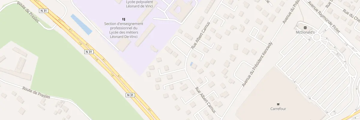 Plan du 41 Rue Albert Camus à Soissons