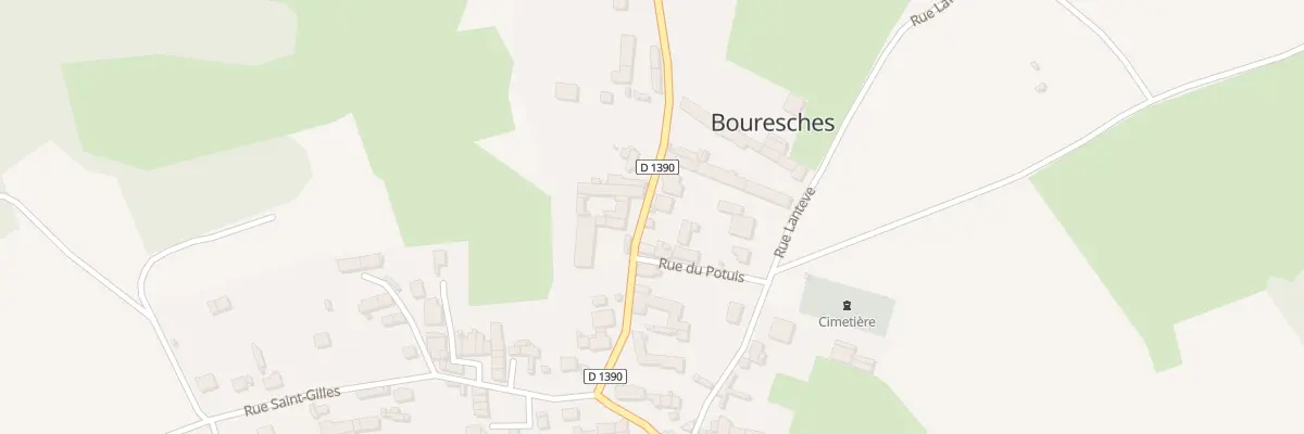 Plan du 11 Rue du Lieutenant J G Osborne à Bouresches