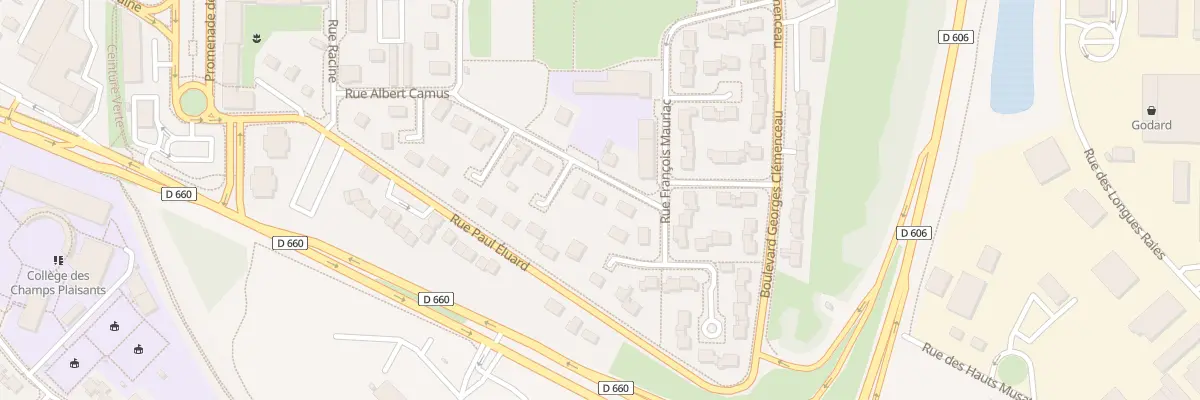 Plan du 32 Rue Albert Camus à Sens