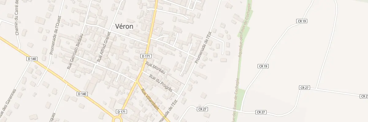Plan du 6T Rue du Petit Huis à Véron