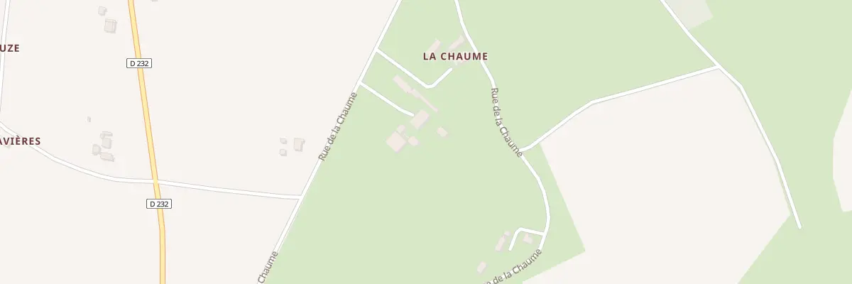 Plan du 4 La Chaume à Contigny