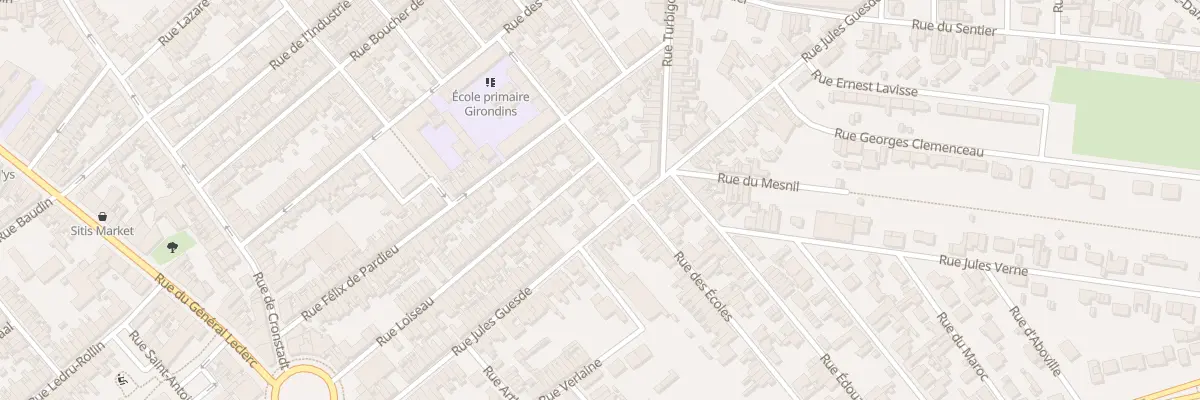 Plan du 14 Rue des Ecoles à Saint-Quentin