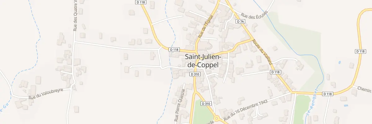 Plan du 5024 Rue du Fournil St Julien à Saint-Julien-de-Coppel