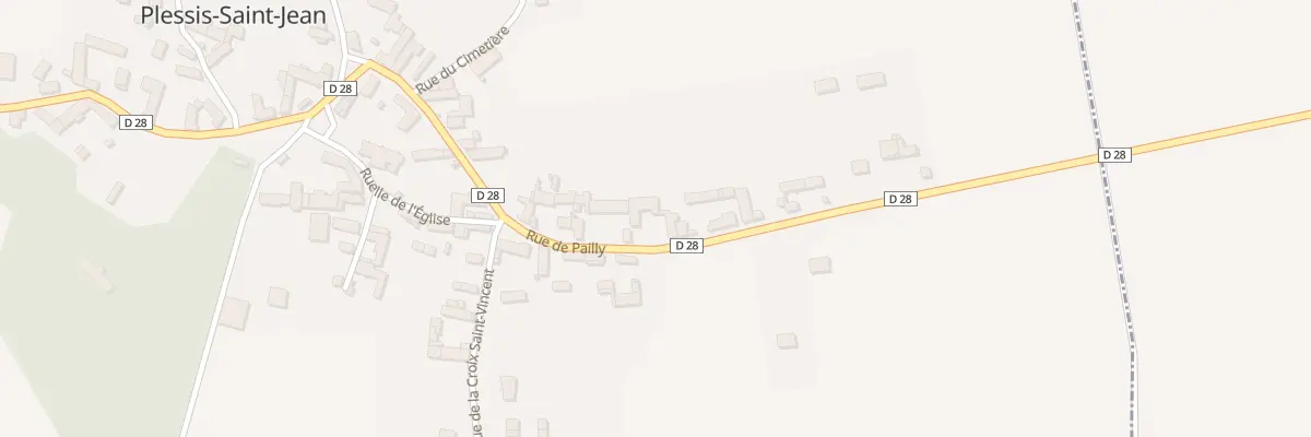 Plan du 27 Rue de Pailly à Plessis-Saint-Jean