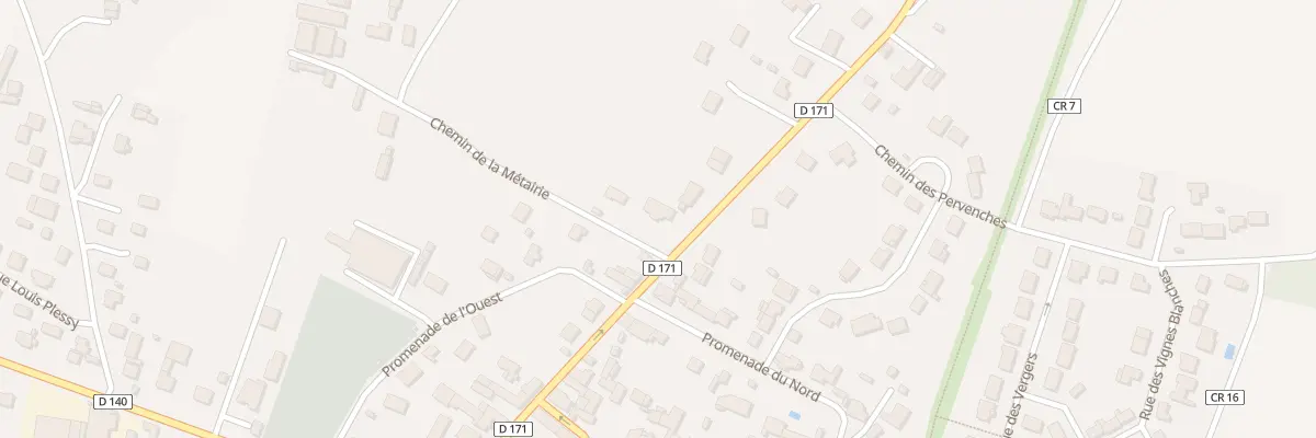Plan du 2 Che de la Metairie à Véron