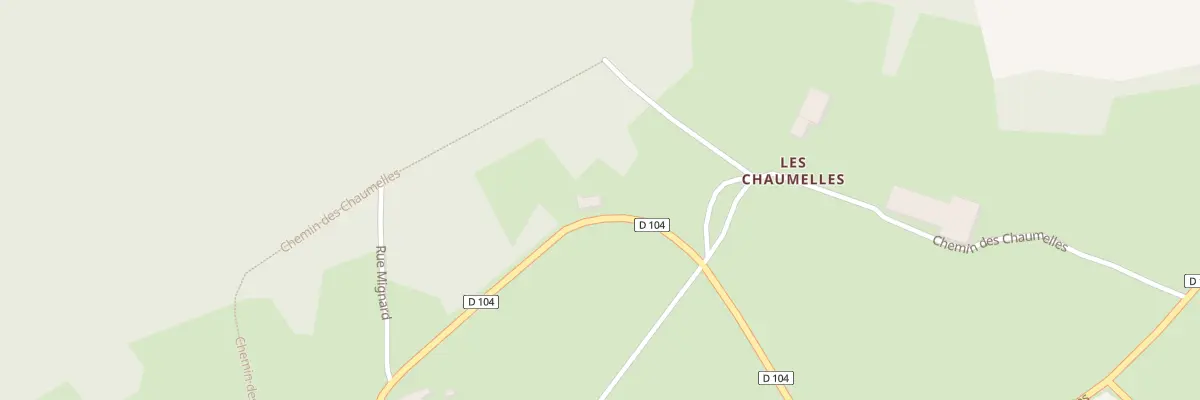 Plan du 114 Les Quemins à Vaux d’Amognes