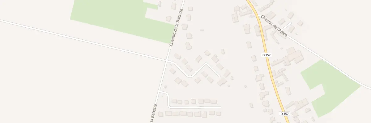 Plan du 2 Res de la Bahotte à Cagnoncles