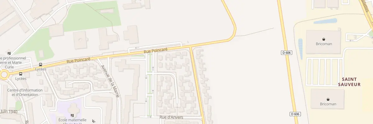Plan du 97 Bd Georges Clémenceau à Sens