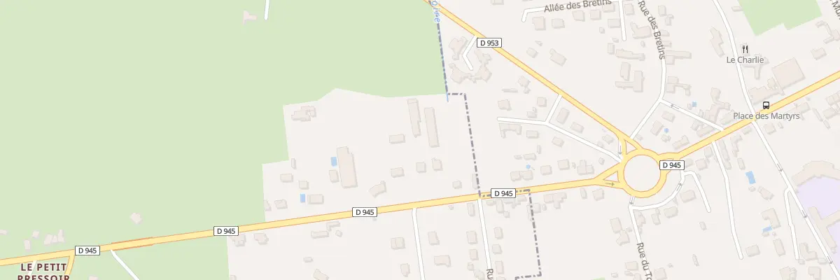 Plan du 21 Av Edmond Michelet à Neuvy