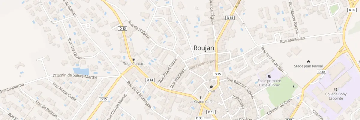 Plan du 5 Rue Albert Fabre à Roujan
