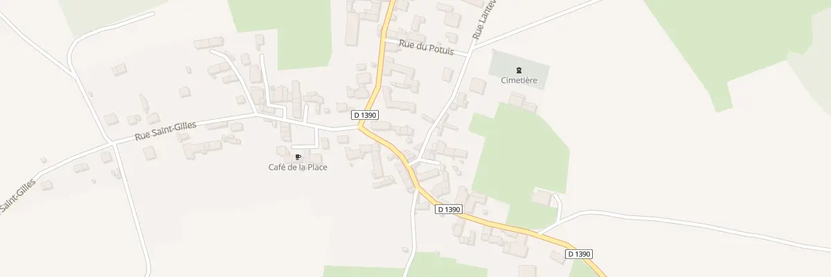 Plan du 4 Rue Lanteve à Bouresches