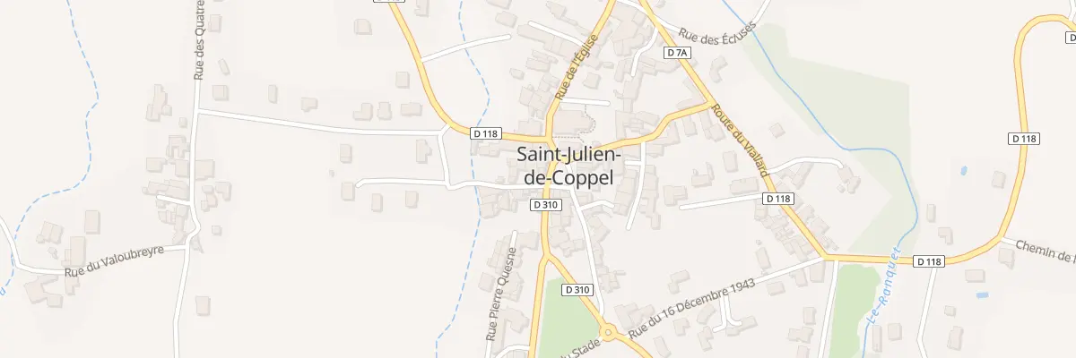 Plan du 5023 Pl de la Fontaine St Julien à Saint-Julien-de-Coppel