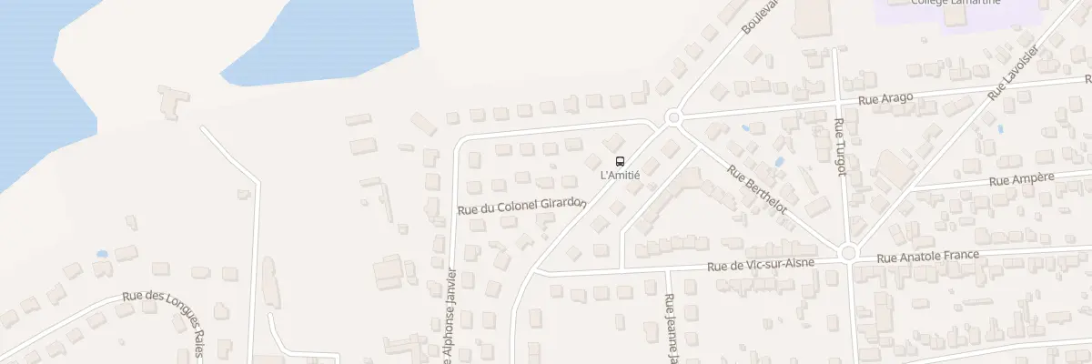 Plan du 4 Rue du Colonel Girardon à Soissons