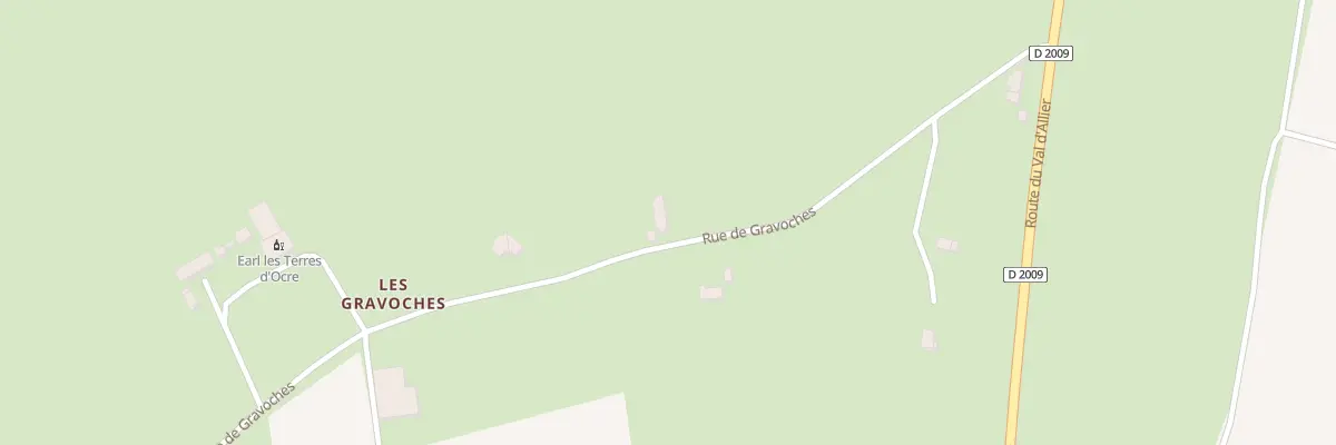 Plan du 2 Rue des Gravoches à Châtel-de-Neuvre