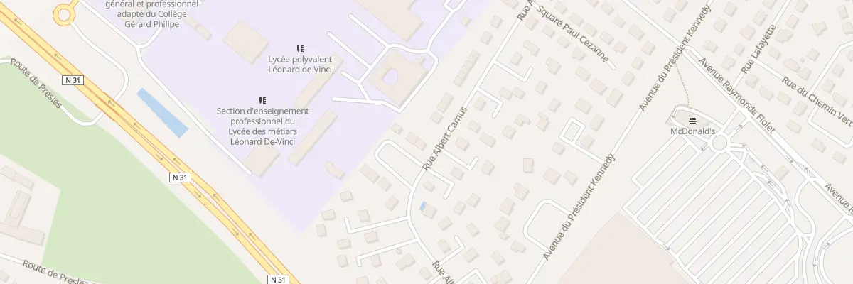 Plan du 53 Rue Albert Camus à Soissons