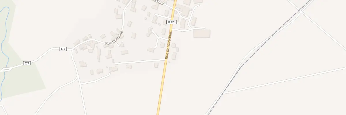 Plan du 5 Rue de Varennes ( la redonde) à Brenat