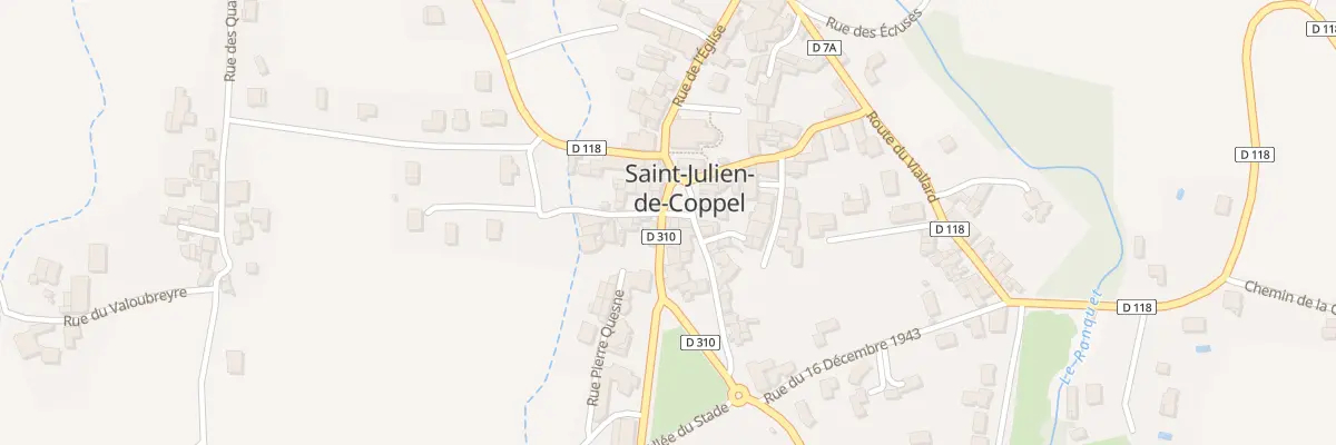 Plan du 5033 Pl de la Fontaine St Julien à Saint-Julien-de-Coppel