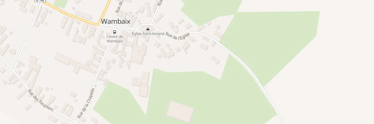 Plan du 24B Rue de l’Eglise à Wambaix