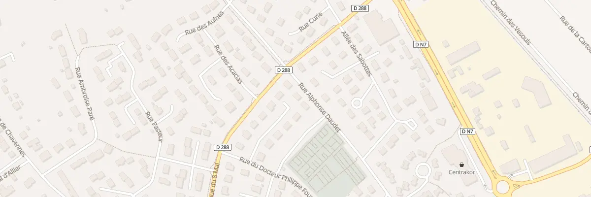 Plan du 41 Rue Alphonse Daudet à Avermes