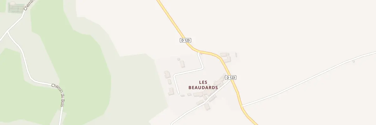 Plan du 1 Les Beaudards à Varennes-sur-Usson