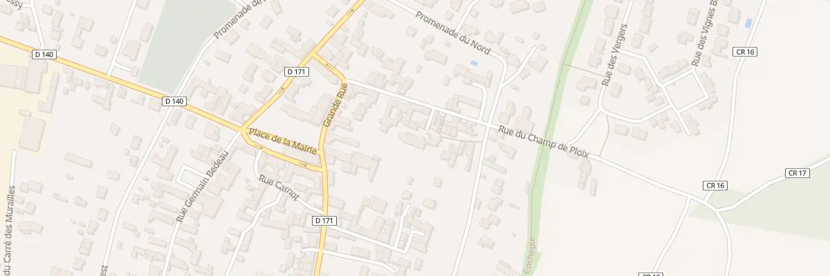 Plan du 10 Rue du Champ de Ploix à Véron