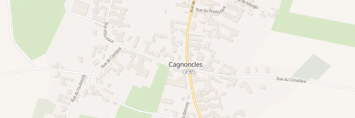 Plan du 2 Rue de Cambrai à Cagnoncles