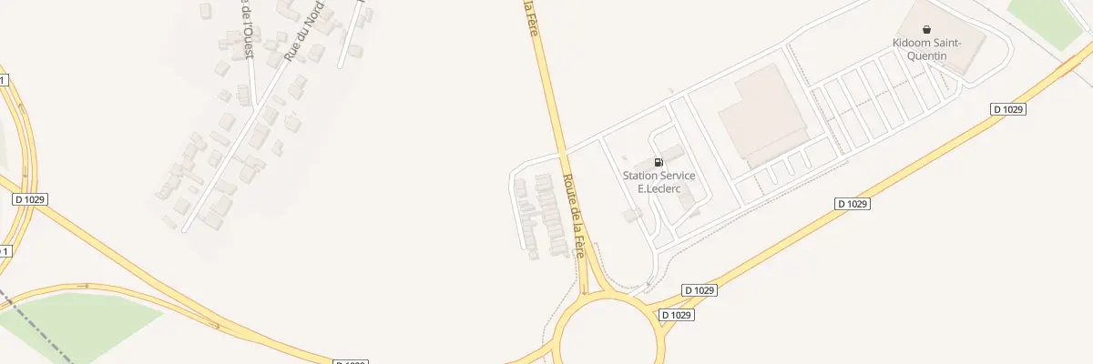 Plan du 142 Rue de la Fere à Neuville-Saint-Amand