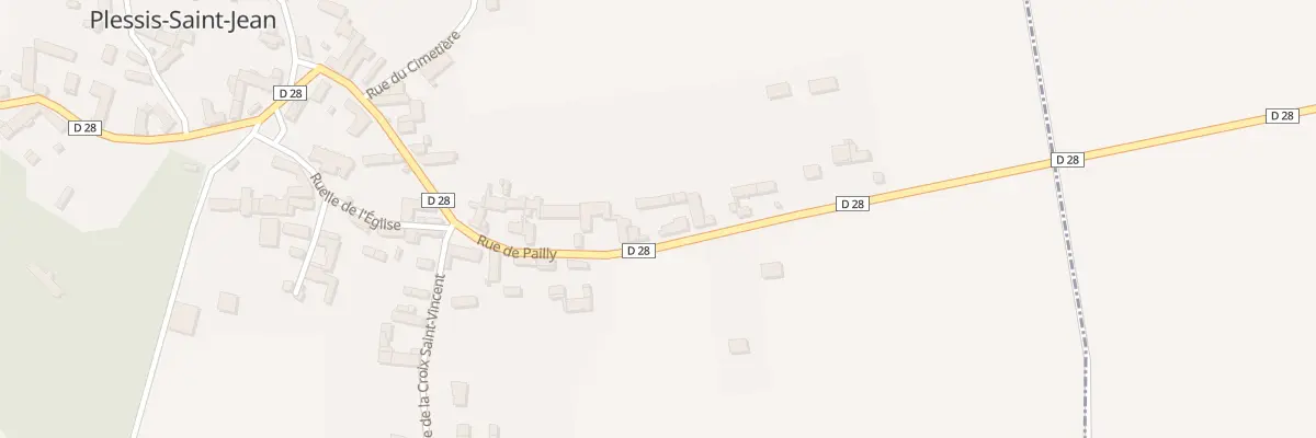 Plan du 29 Rue de Pailly à Plessis-Saint-Jean